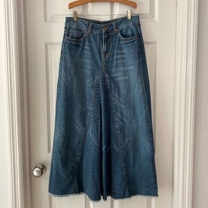Jeanstar Classic Blue A-Line Denim Skirt
